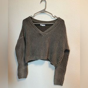 aeropostale cropped sweater